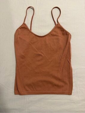 Aeropostale Metallic Cami L/XL Brown